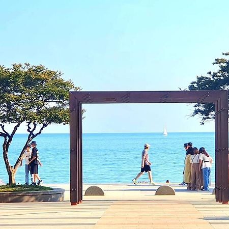 Apartament Haeundai Beach 1 Cho Pusan Zewnętrze zdjęcie