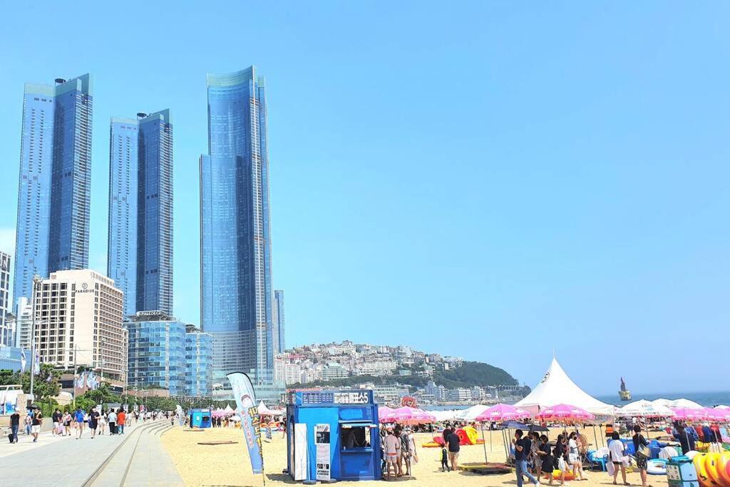 Apartament Haeundai Beach 1 Cho Pusan Zewnętrze zdjęcie
