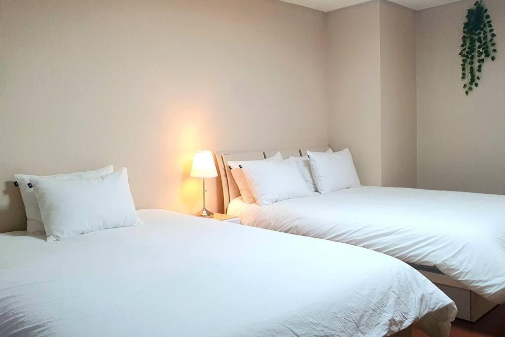 Apartament Haeundai Beach 1 Cho Pusan Zewnętrze zdjęcie