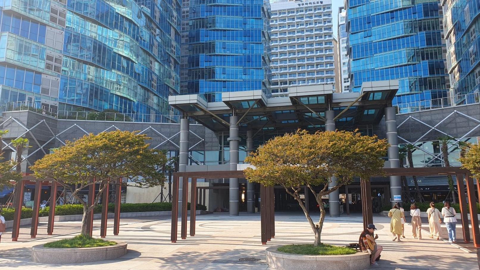 Apartament Haeundai Beach 1 Cho Pusan Zewnętrze zdjęcie